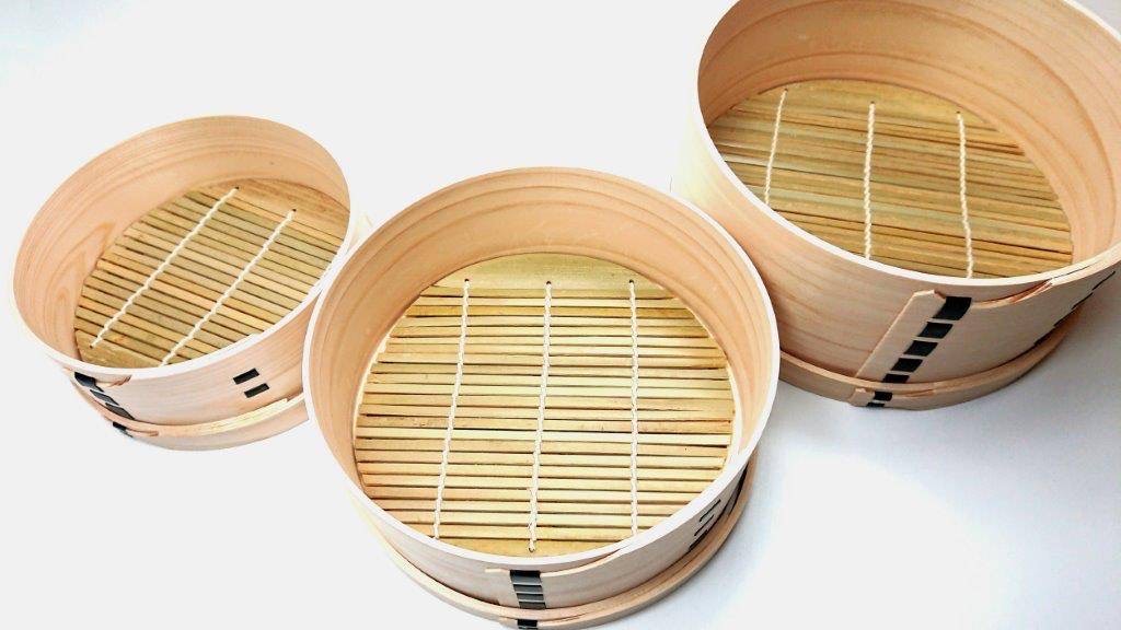 【数量限定/オーダーメイド】せいろ 6寸(内径約16cm) ヤマザクラ使用【日本製/兵庫県三木市工房】